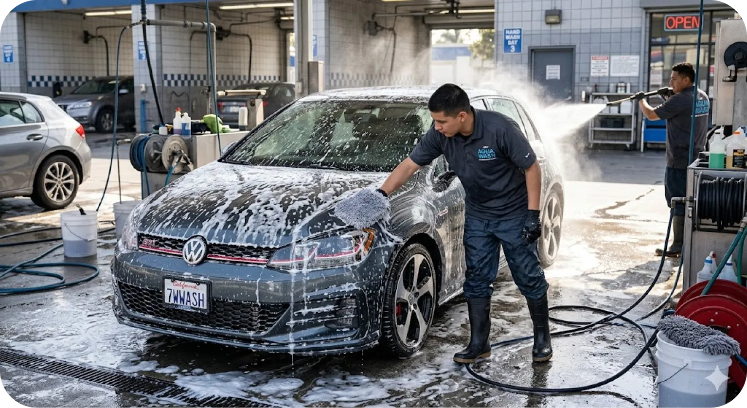 Online Car Wash Booking App User Interface - Technext Technology