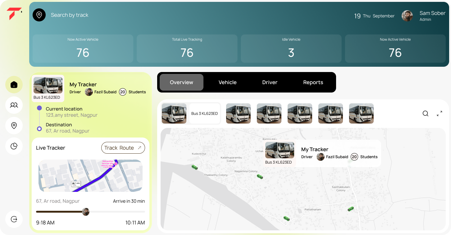 GPS Tracking System Icon